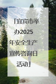 宜宾市举办2025年安全生产宣传咨询日活动